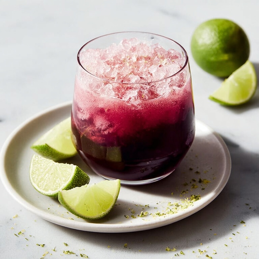 Batch Midnight Tart Cherry Mocktail Recipe - Recipe Image