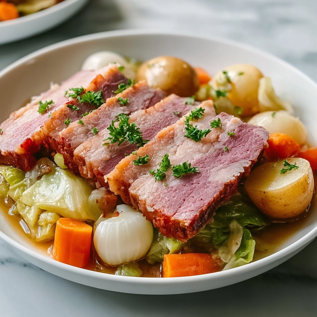 Easy Corned Beef and Cabbage Sheet Pan Recipe - Recipe Image