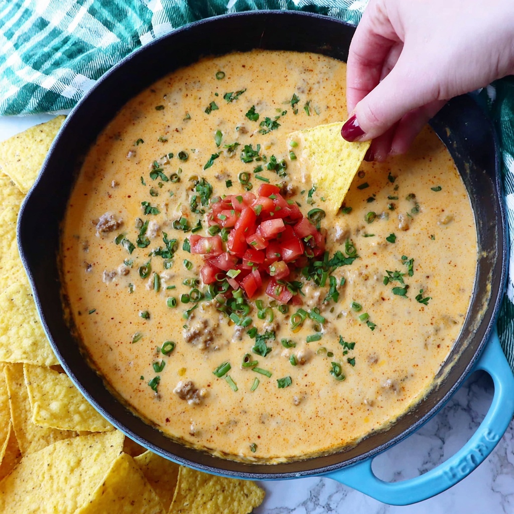 Rotel Dip with Ground Beef and Velveeta Recipe - Recipe Image