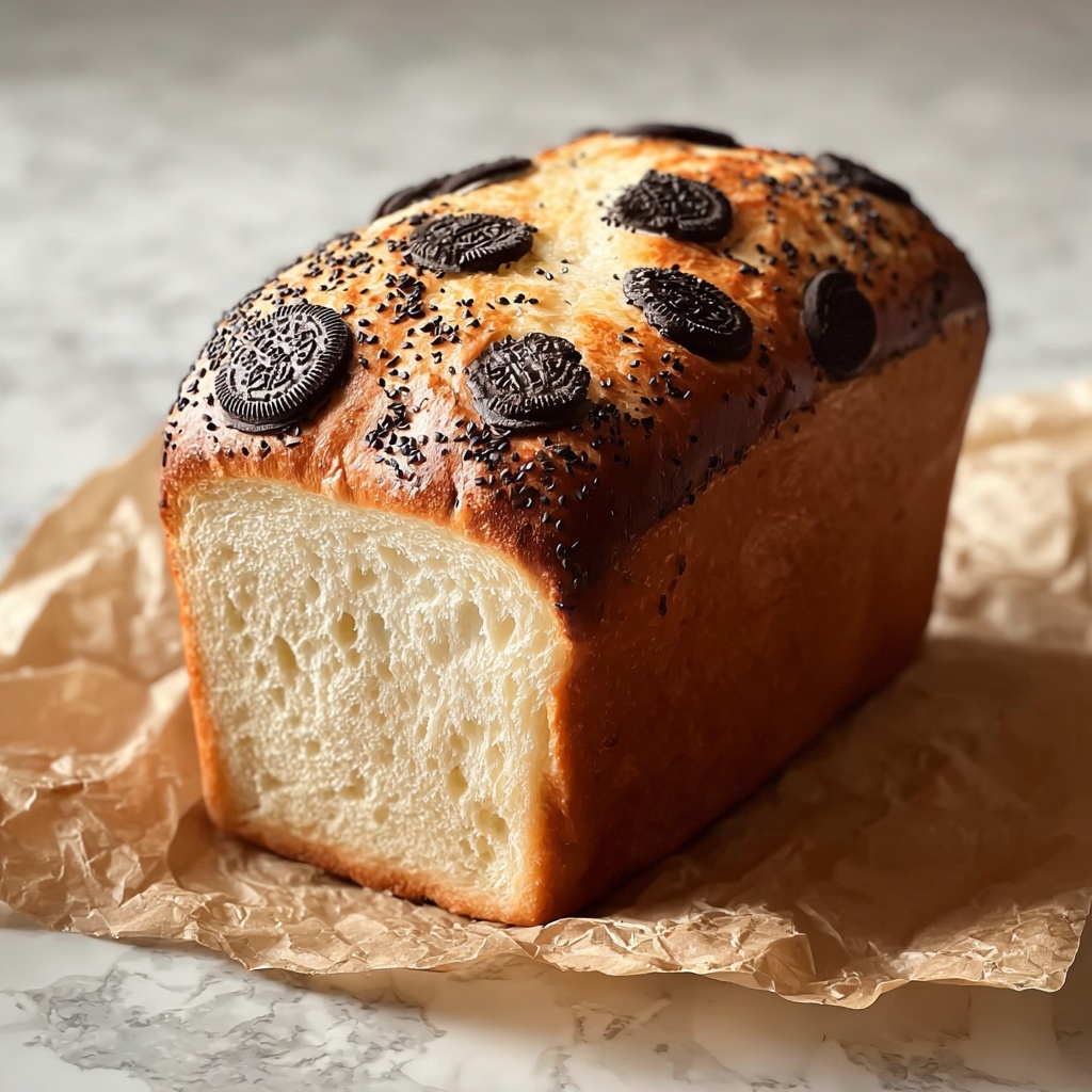 Cookies and Cream Sourdough Bread Recipe - Recipe Image