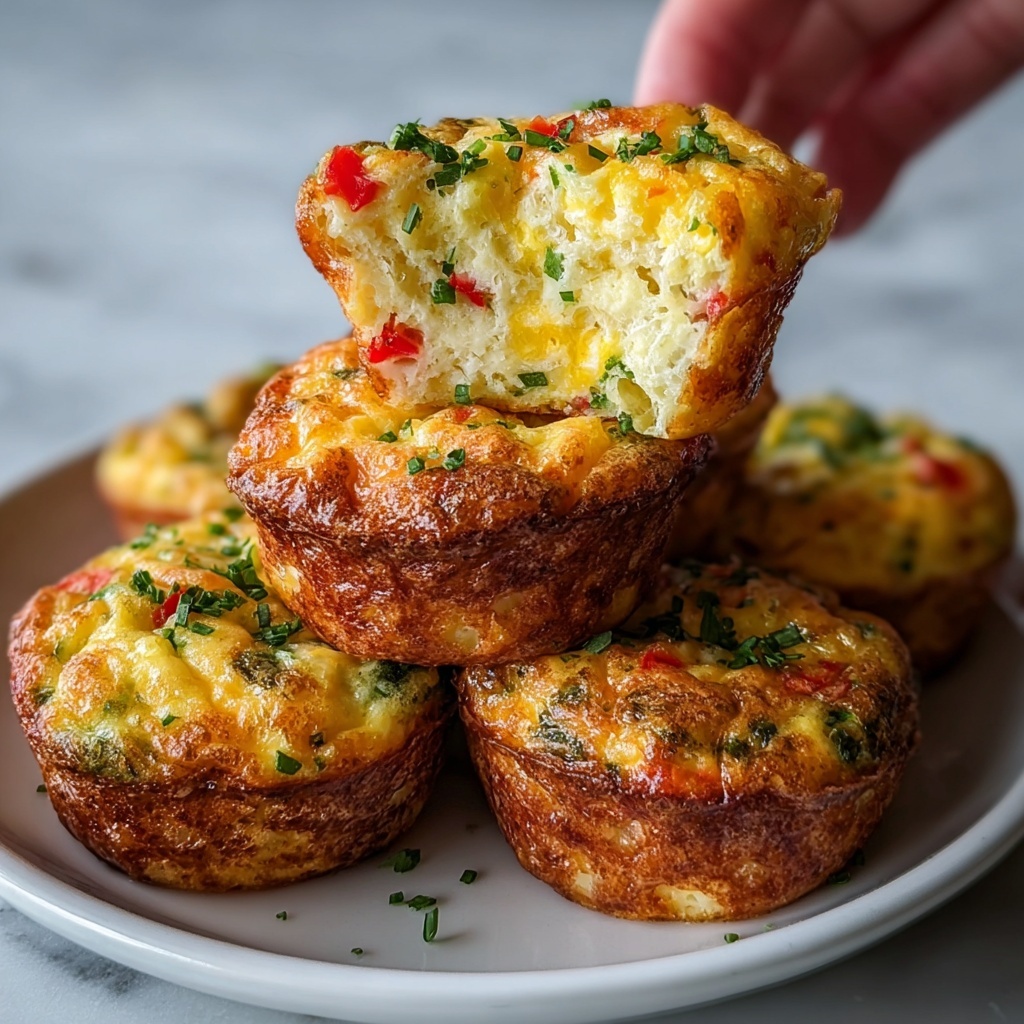 Cheesy Protein Egg Muffins Recipe - Recipe Image