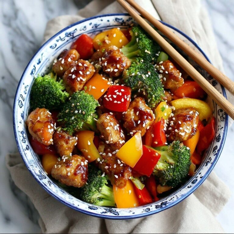 Chicken Stir Fry with Vegetables and Honey Soy Sauce Recipe