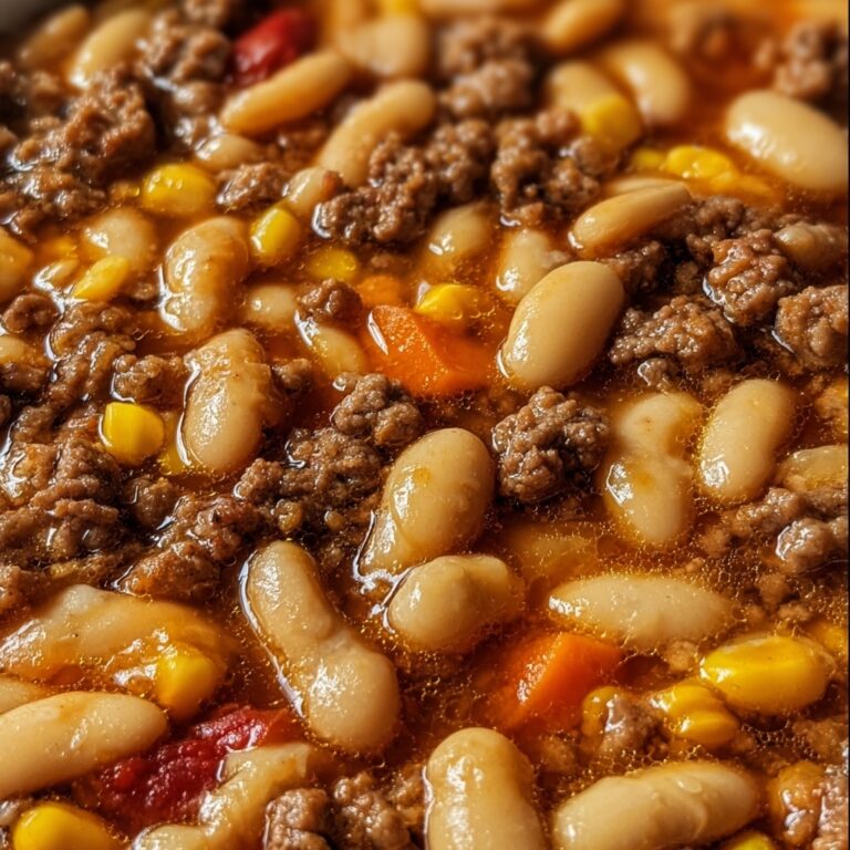 Baked Beans & Ground Beef Casserole Recipe