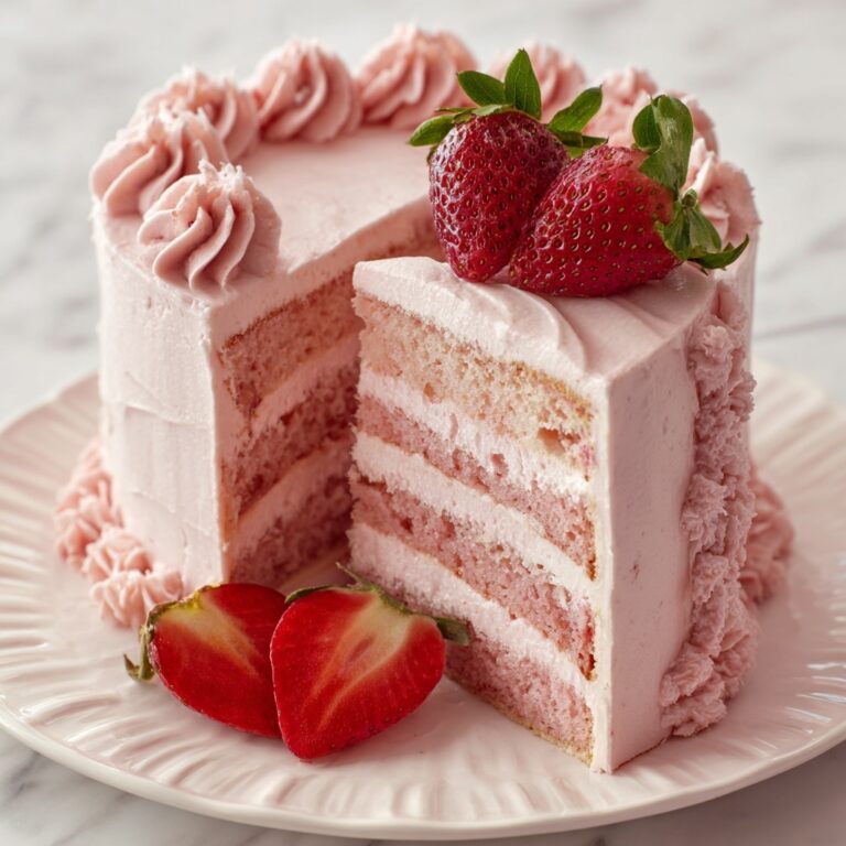 Best Strawberry Cake Ever Recipe