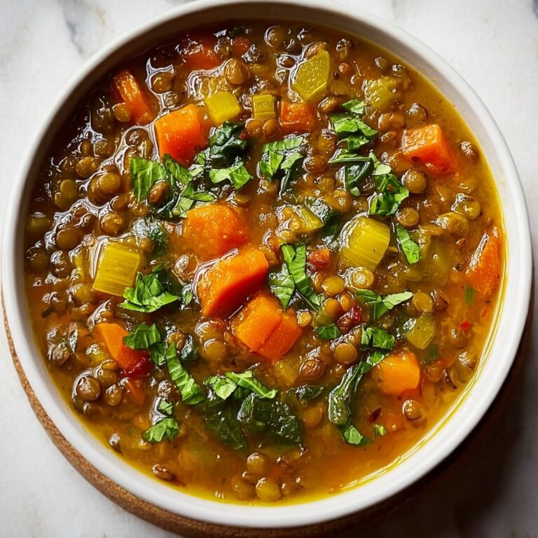 Hearty Mediterranean Lentil Soup for Cozy Weeknight Dinners Recipe