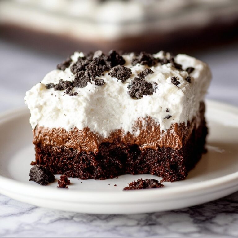 Oreo Pudding Poke Cake Recipe