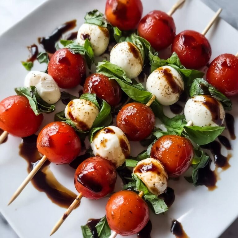 Caprese Salad Skewers Recipe
