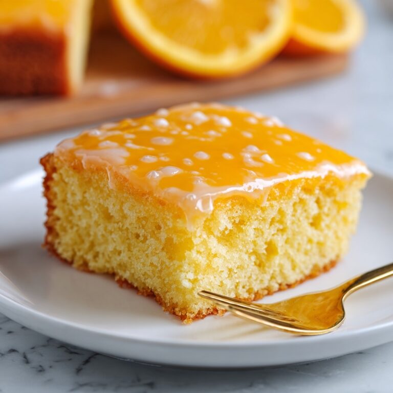 Orange Jello Cake Recipe