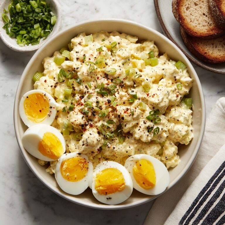 Classic Egg Salad with Fresh Parsley and Optional Celery Recipe