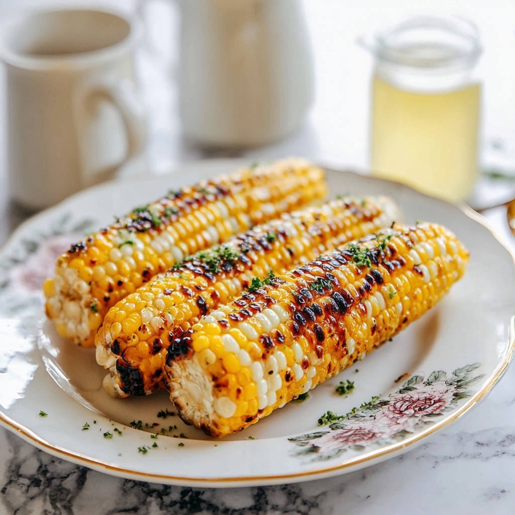 Garlic Herb Corn on the Cob Recipe - Recipe Image