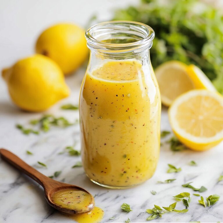 Lemon Vinaigrette Dressing Recipe
