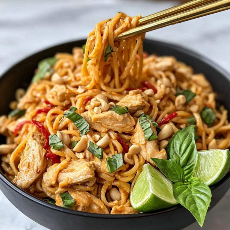 Spicy Peanut Noodles Recipe