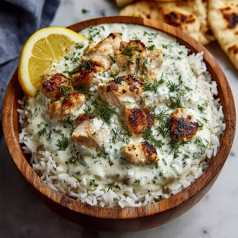 Dump-and-Bake Chicken Tzatziki with Rice Recipe