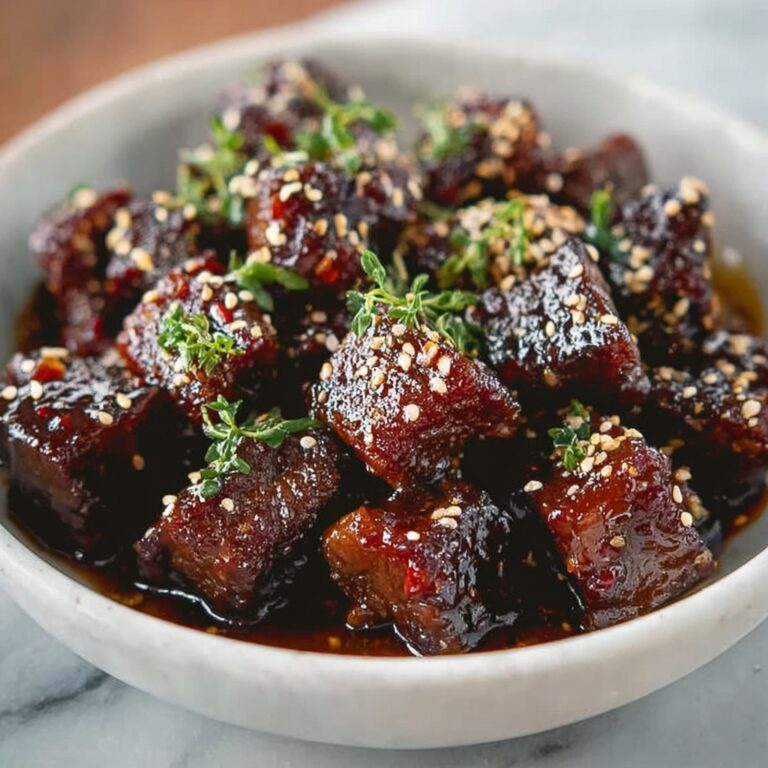 Sweet and Sticky Steak Bites Recipe