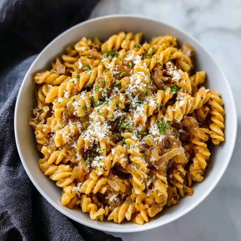 One Pot French Onion Pasta: Easy, Creamy Recipe Inside! Recipe