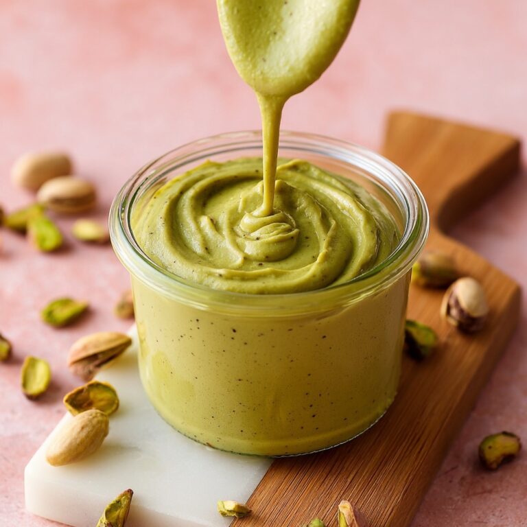 Homemade Pistachio Butter with 1 Ingredient Recipe