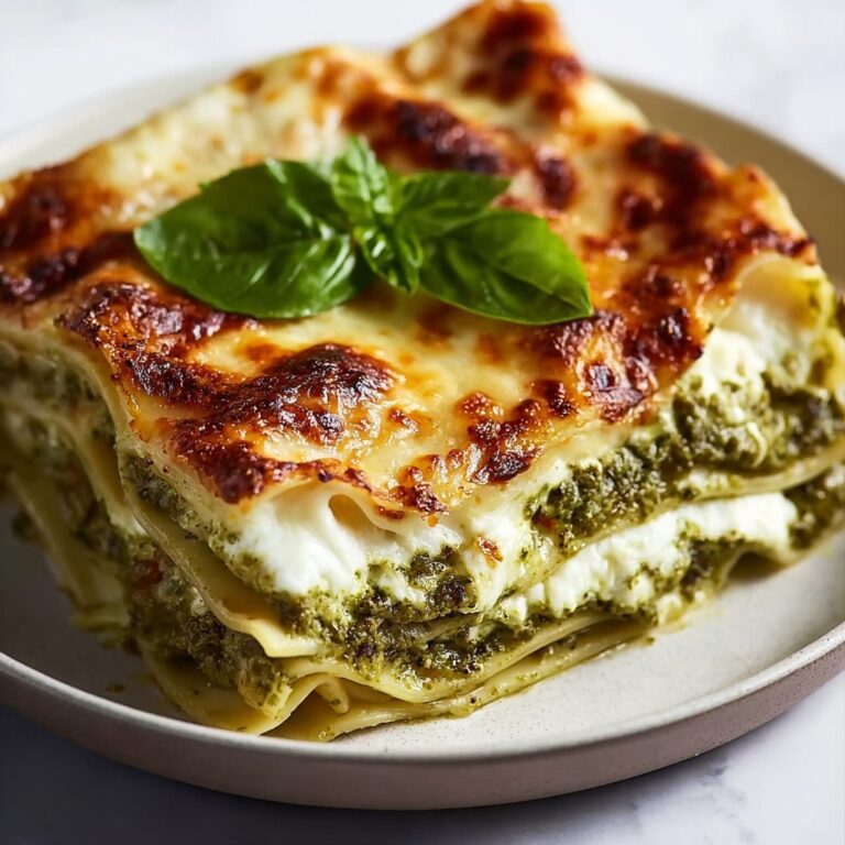 Pesto Skillet Lasagna Recipe