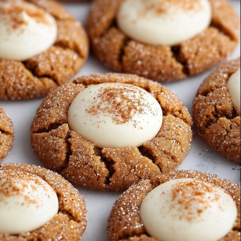 Eggnog Snickerdoodle Thumbprint Cookies Recipe