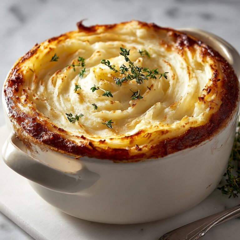 Creamiest Baked Mashed Potatoes Recipe