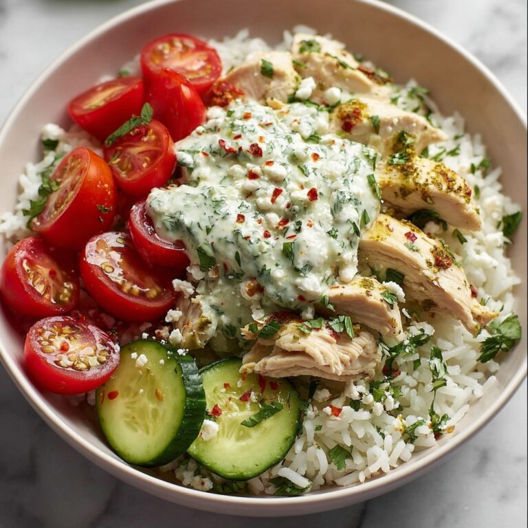 Greek Chicken Bowl with Tzatziki Recipe