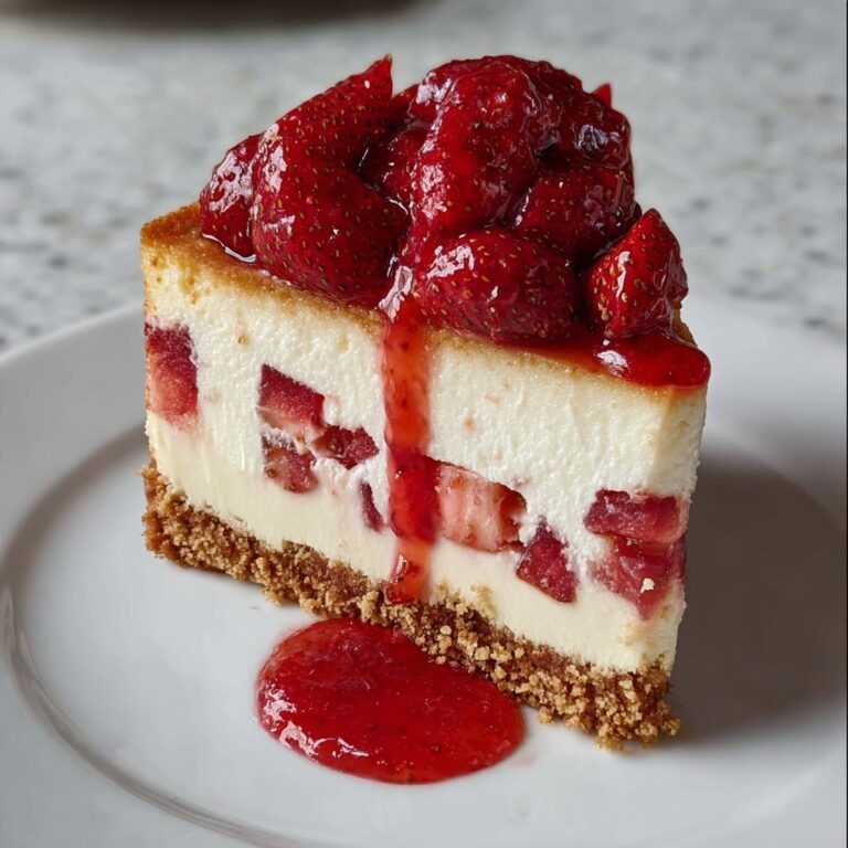 No Bake Strawberry Cheesecake: 5 Easy Steps to Delight Recipe