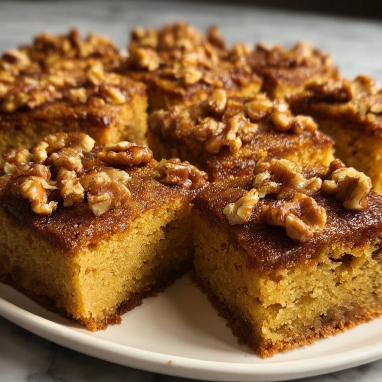 Maple Pecan Blondies Recipe