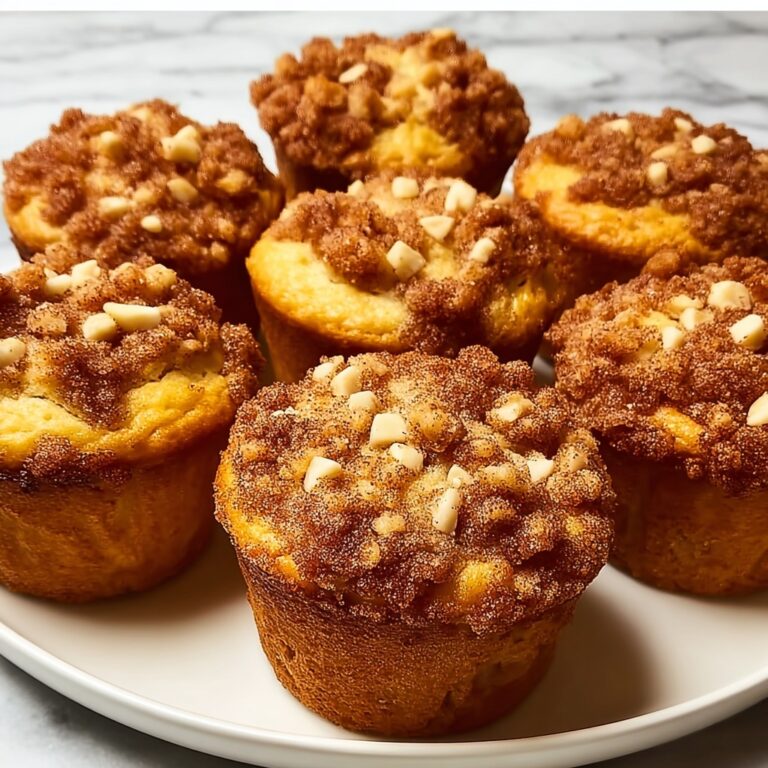 Cinnamon Pear Muffins with Walnut Topping Recipe