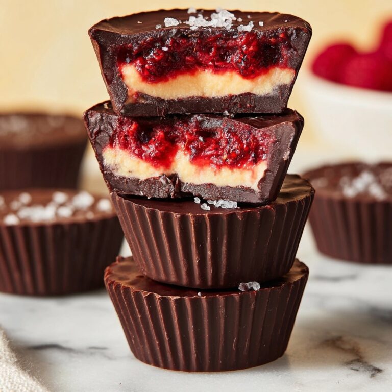 Vegan Peanut Butter and Berry Jelly Cups Recipe