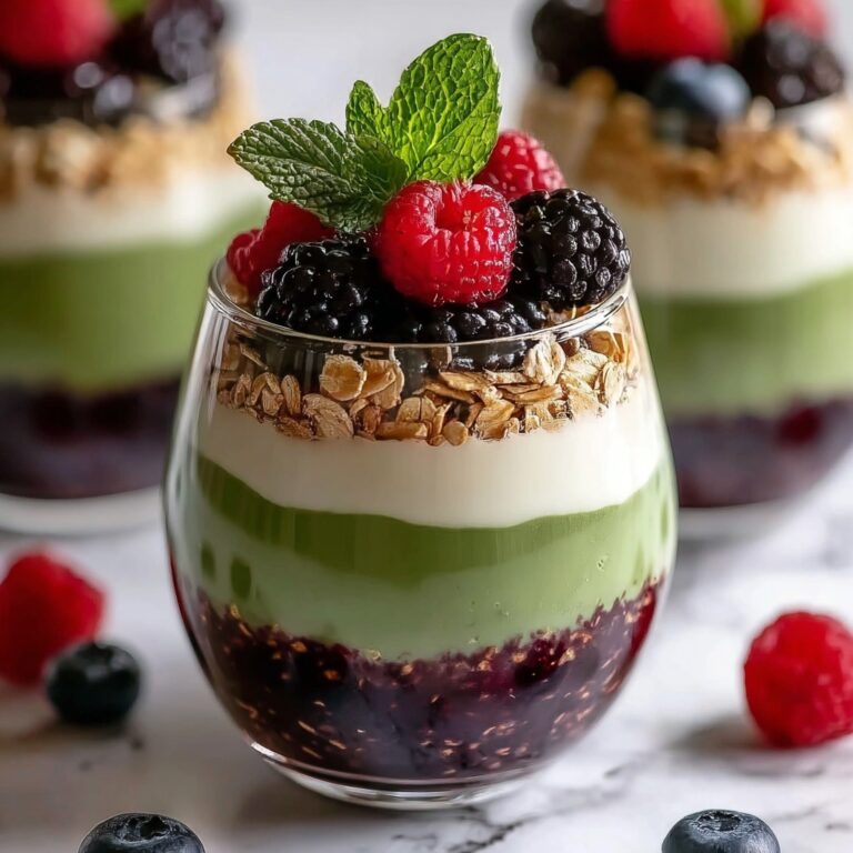 Green Tea and Berry Parfait Recipe