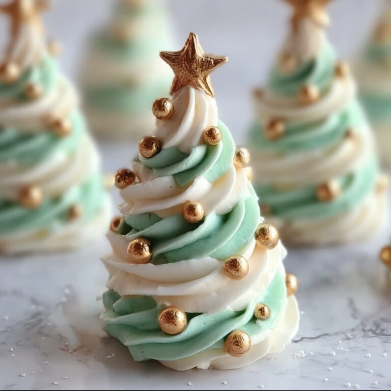 Christmas Tree Meringues Recipe