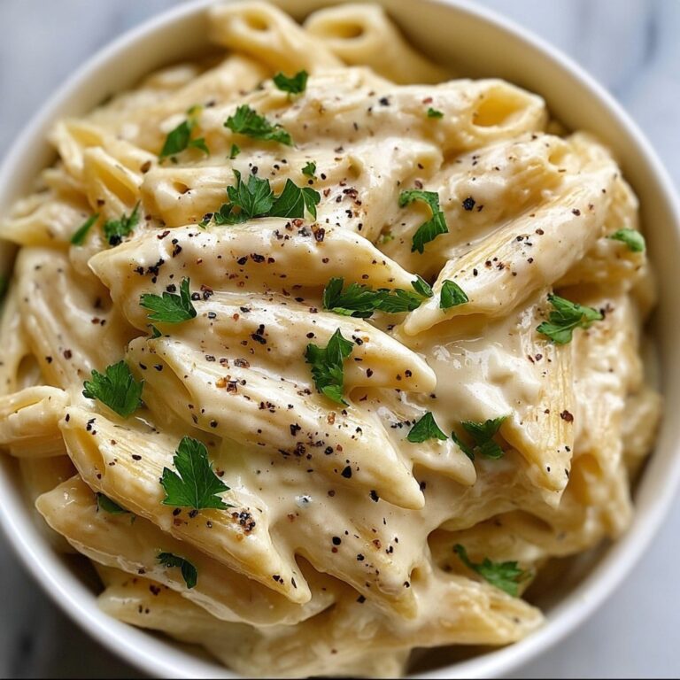 White Sauce Penne Pasta Recipe