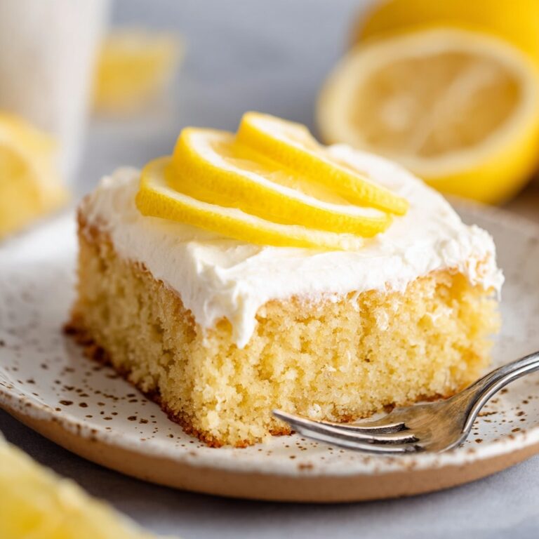 Vegan Lemon Drizzle Cake Recipe