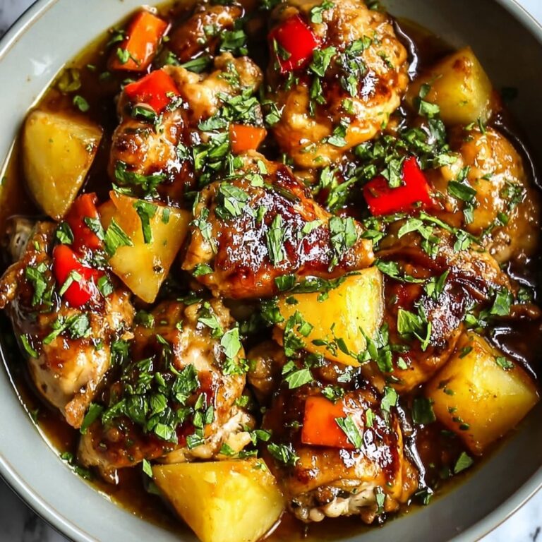 Savory Hawaiian Crockpot Chicken for Effortless Family Dinners Recipe