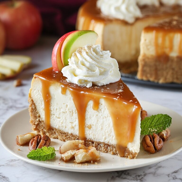 Caramel Apple Blondie Cheesecake Recipe