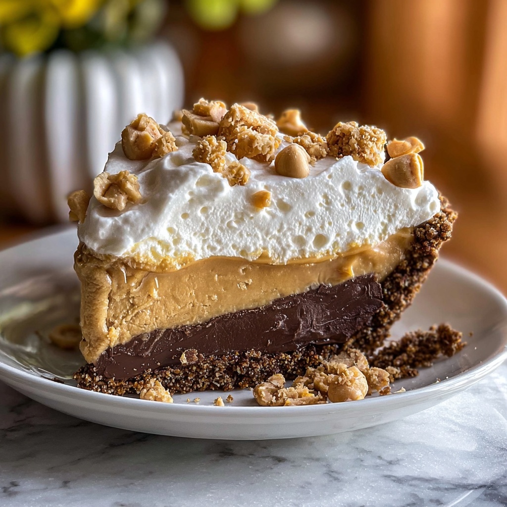 Amish Peanut Butter Cream Pie: A Delicious & Easy Recipe - Recipe Image