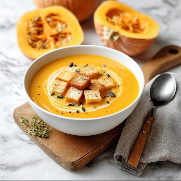 Roasted Butternut Squash Soup Recipe