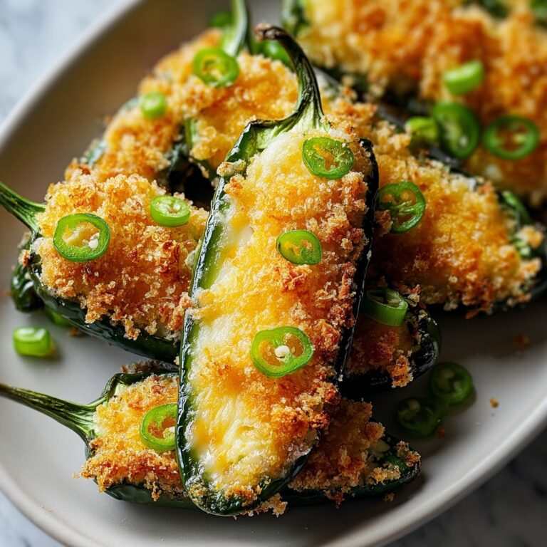 Lazy Crispy Jalapeño Poppers Recipe
