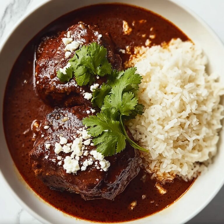 Heavenly Chicken Mole Poblano for Quick Comfort Food Bliss Recipe