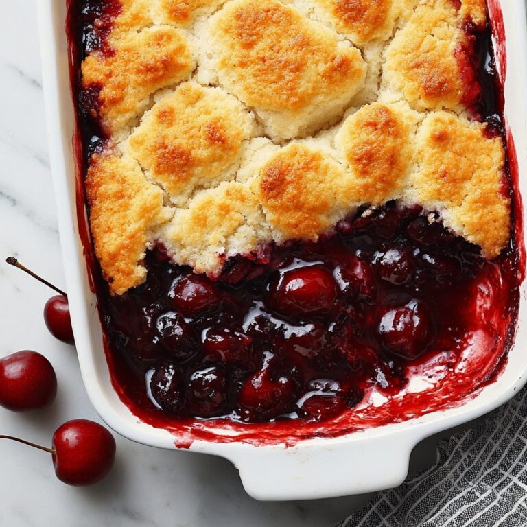 Easy Cherry Cobbler Recipe