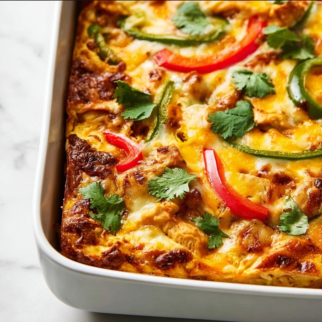 Chicken Fajita Casserole Recipe - Recipe Image