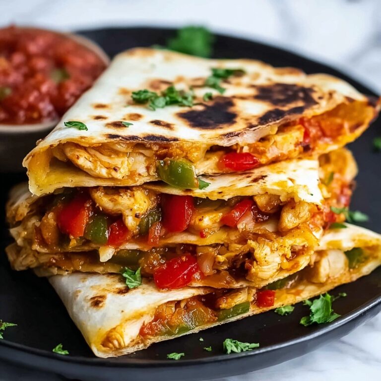 Chicken Fajita Quesadillas Recipe