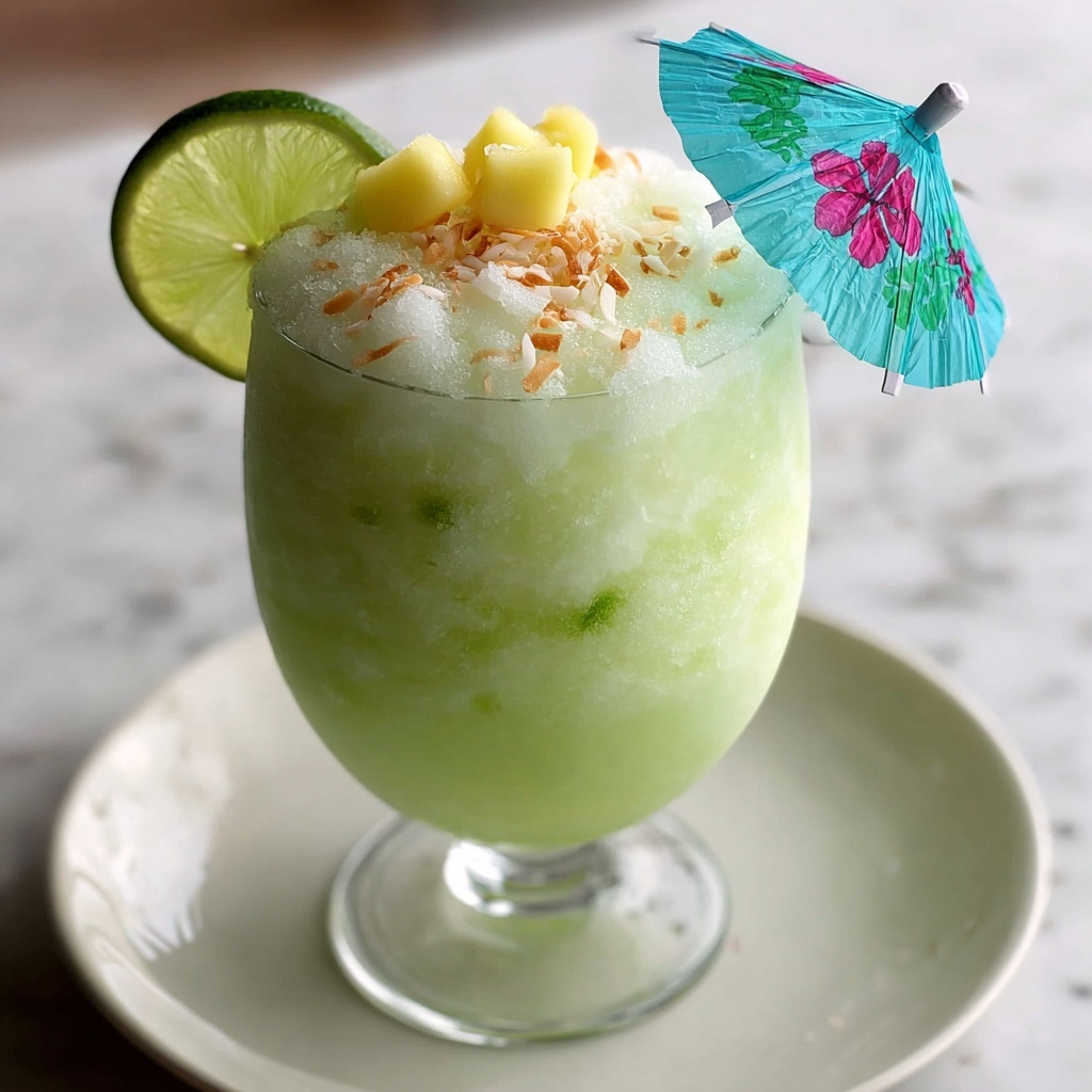 Key Lime Colada: Indulge in this Tropical Delight! Recipe - Recipe Image