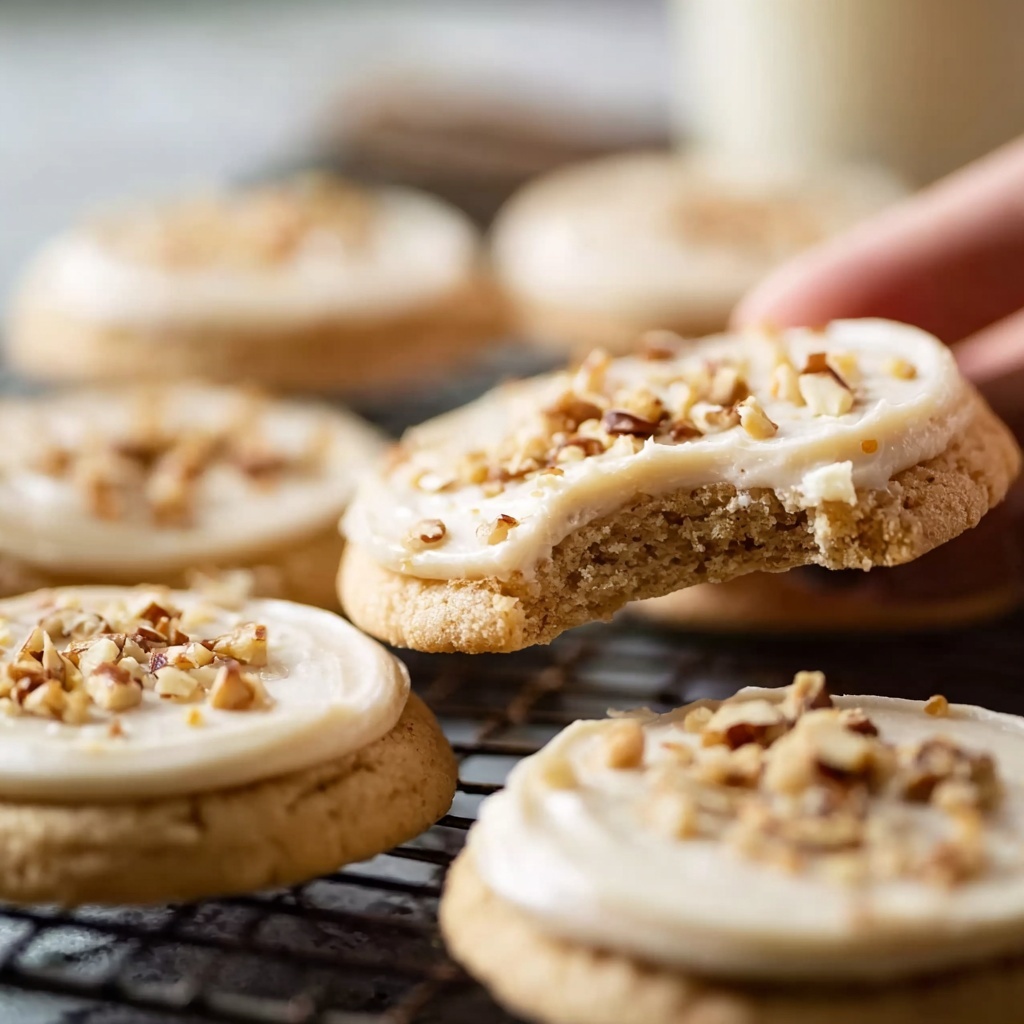 Maple Walnut Shortbread Cookies Recipe - Recipe Image