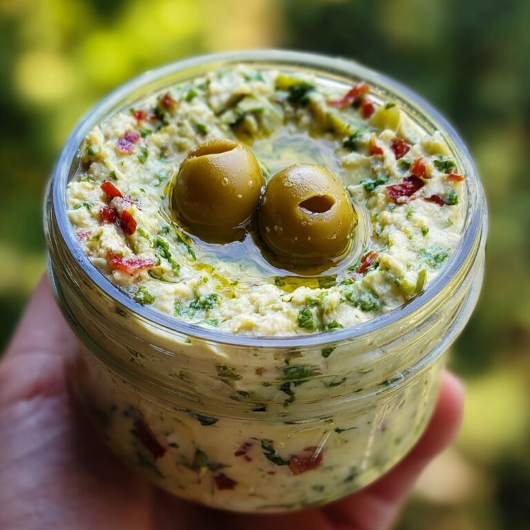 Olive Lovers’ Dream Dip – Creamy Feta & Green Olive Spread Recipe