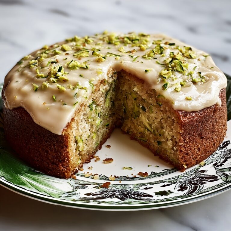 Zucchini Cake with Cream Cheese Frosting Recipe