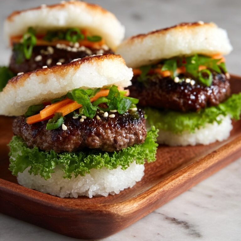 Seoul Bulgogi Rice Burgers: A Delicious Korean Twist! Recipe