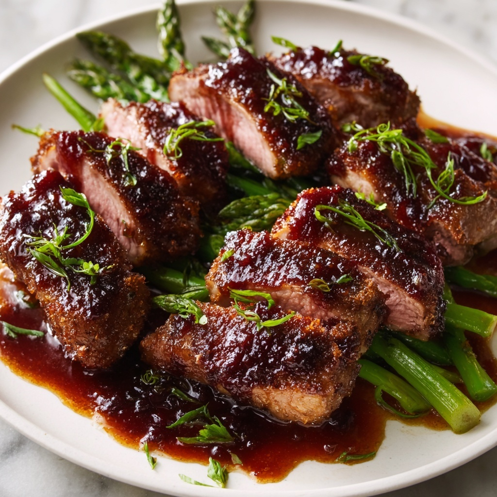 Chinese Five-Spice Duck with Plum Glaze Recipe - Recipe Image