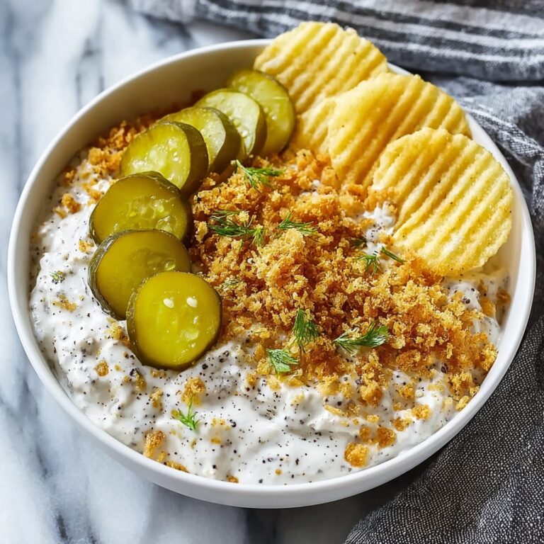Fried Pickle Ranch Dip Recipe