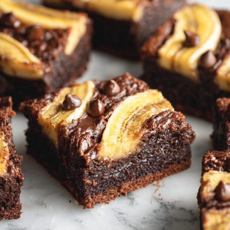 Vegan Banana Brownies Recipe