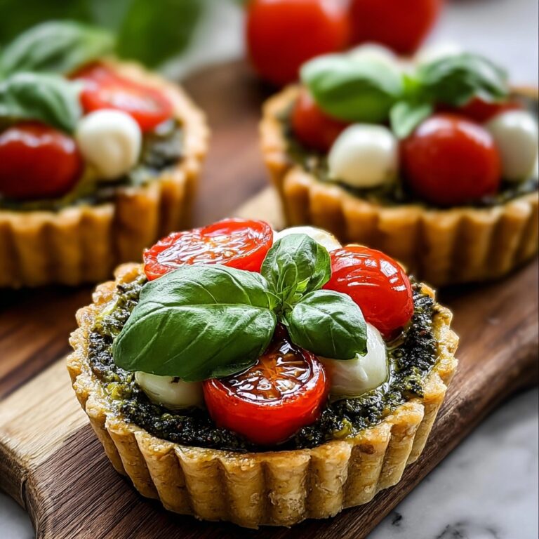 Caprese Pesto Tarts: An Amazing Ultimate Recipe